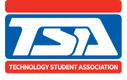 Technology student association logo