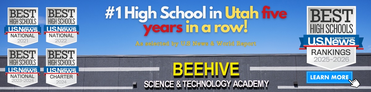 Beehive academy is #1 high school in utah 2023 3